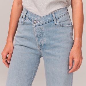 Abercrombie and fitch the dad high rise jeans